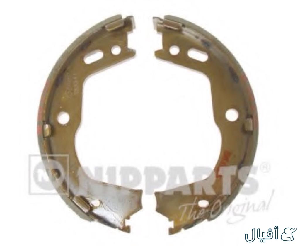 أقمشة جلنط Parking Brake Shoe and Lining Kit, Rear