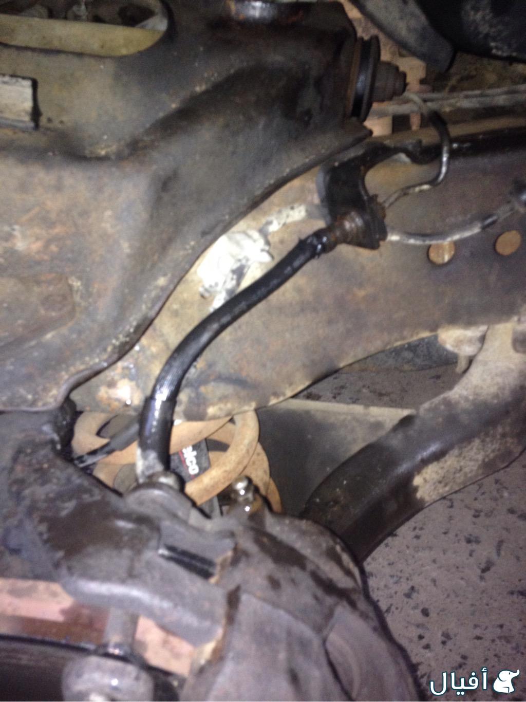 لي فرامل امامي يسار