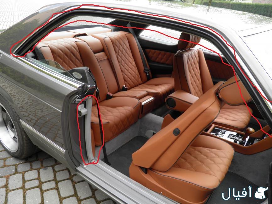 ربلات وجلد ابواب ونوافذ المجموعة كاملة للجهتين