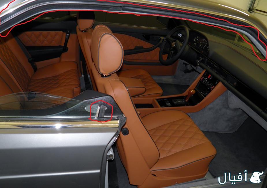 ربلات وجلد ابواب ونوافذ المجموعة كاملة للجهتين