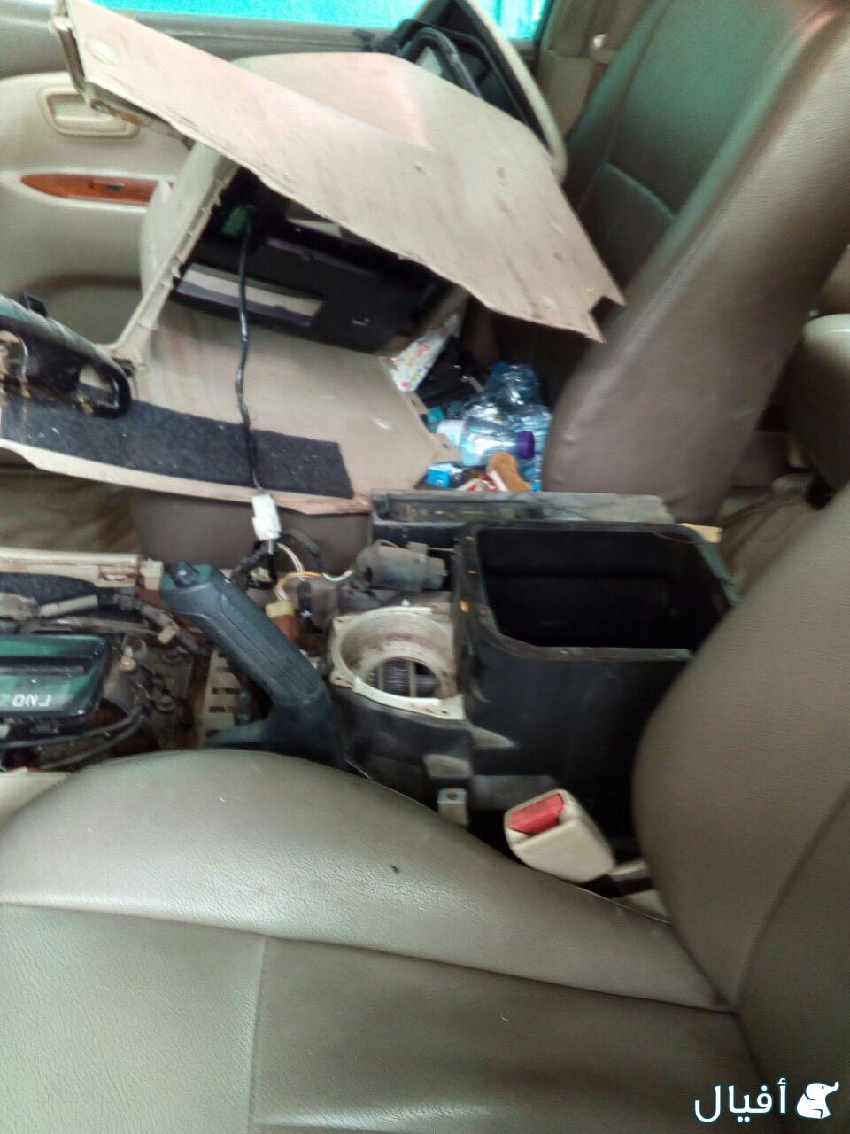 مروحة ثلاجة لاند كروزر 2004