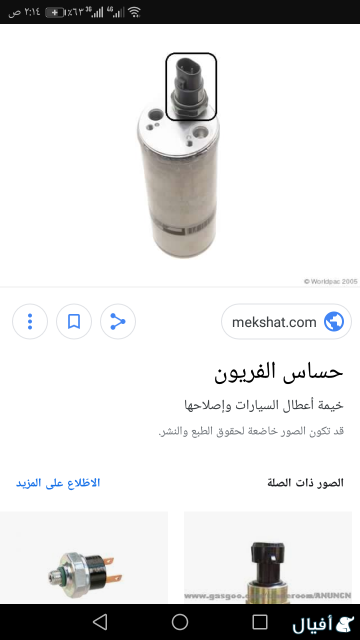 حساس فريون