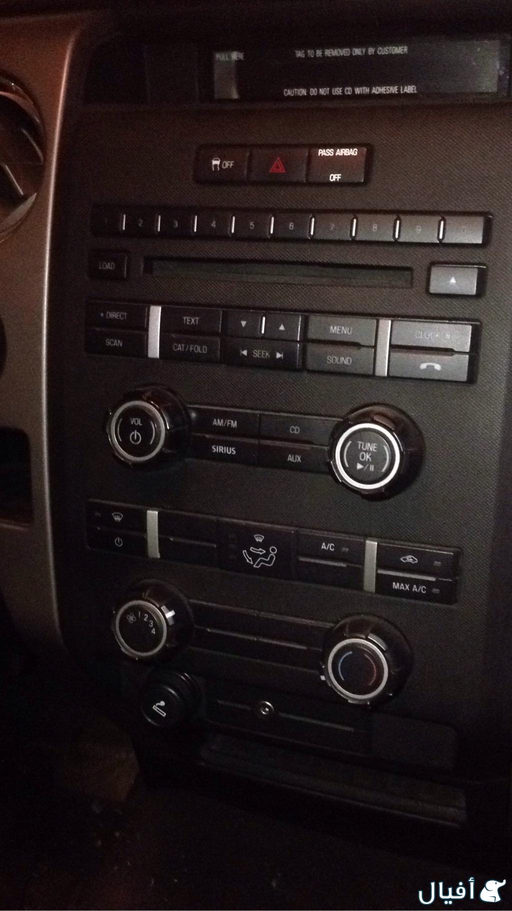 مسجل فورد f 150 قطعه واحده نفس الموجود بالصوره