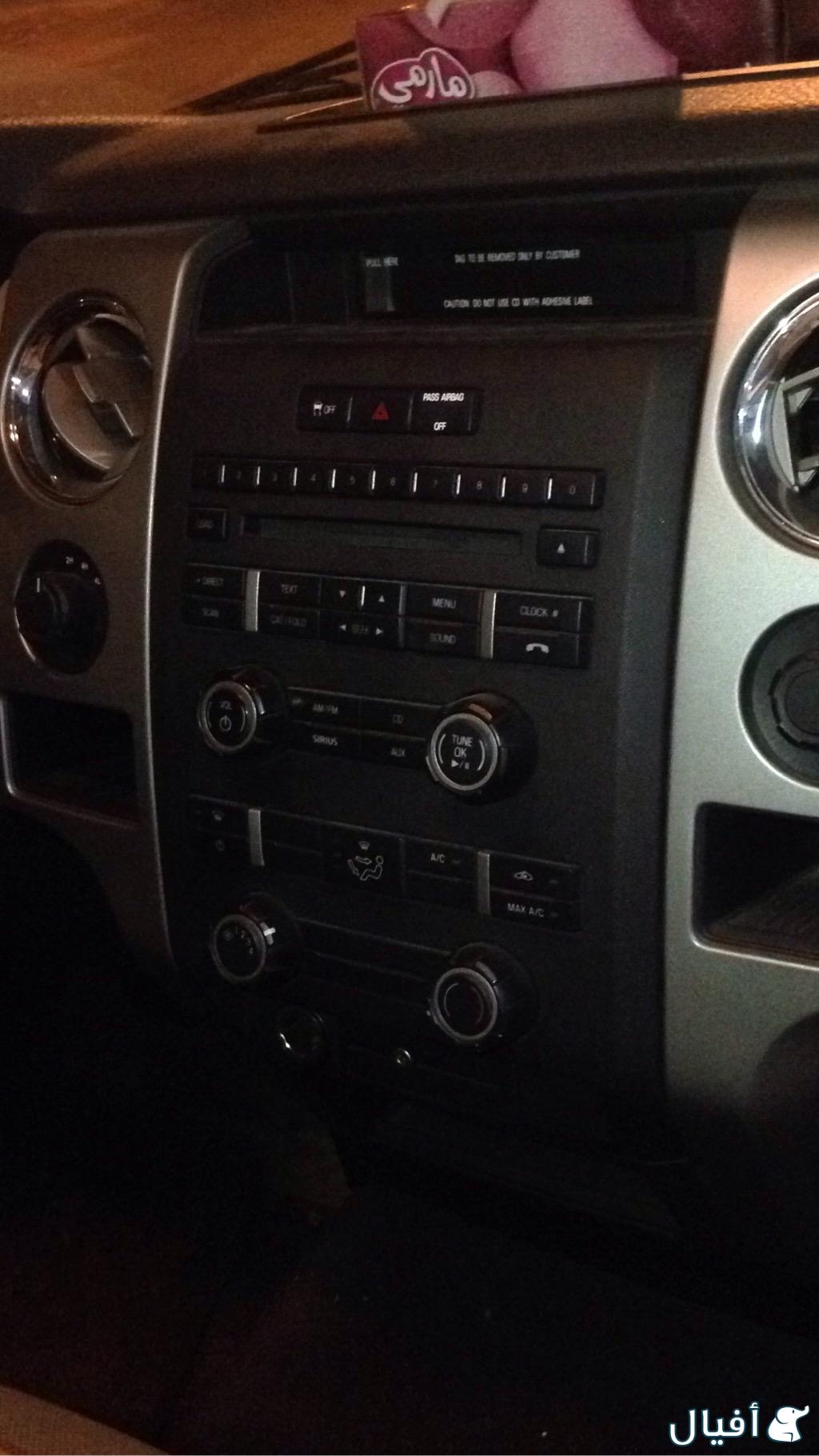 مسجل فورد f 150 قطعه واحده نفس الموجود بالصوره