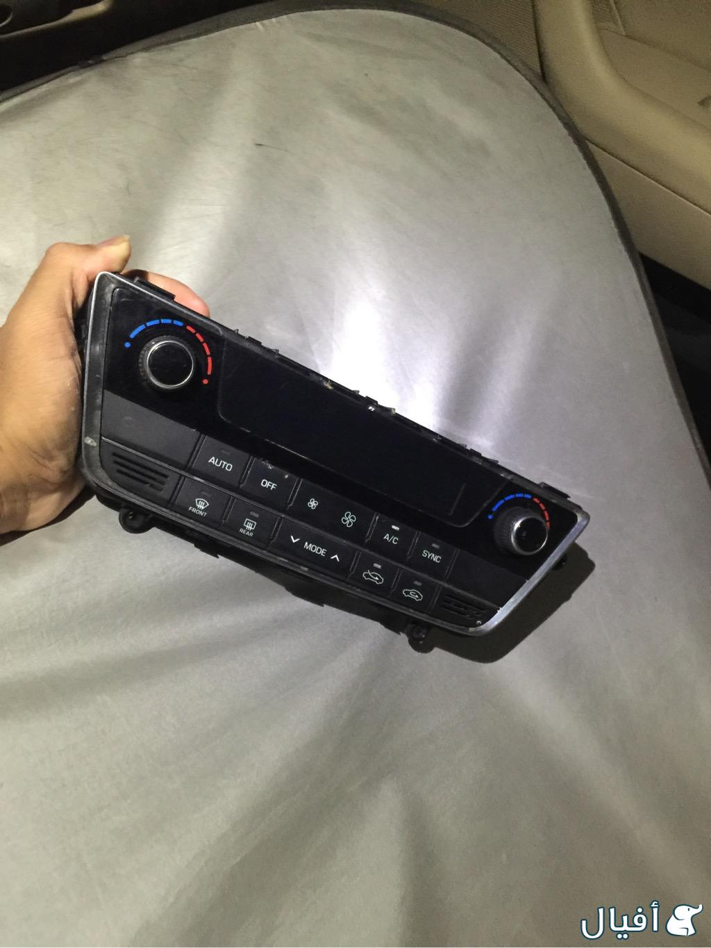 ازرار تحكم مكيف سوناتا 2016