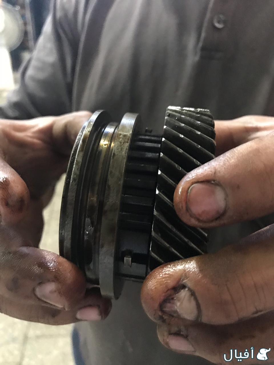 ترس السرعة الخامس في الجربكس