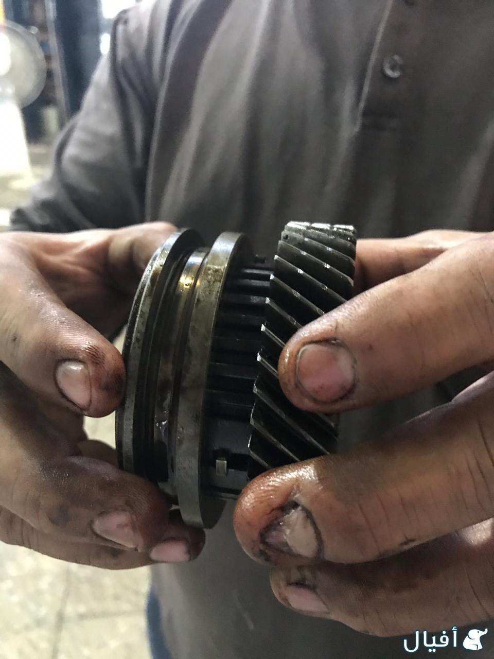 ترس السرعة الخامس في الجربكس